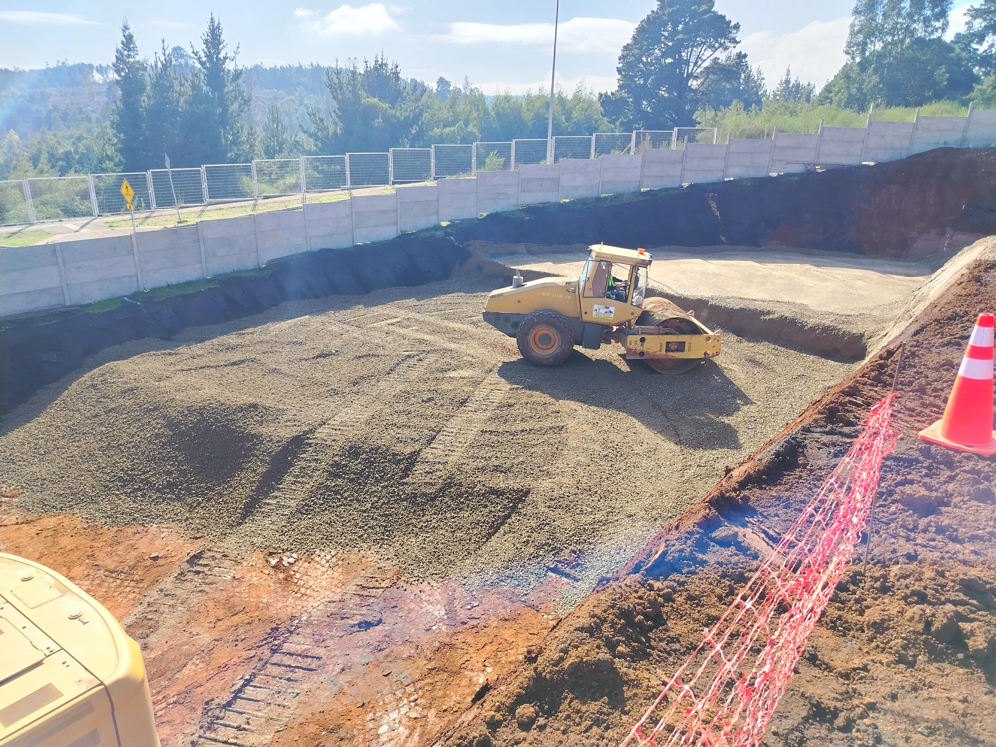 Compactación de plataformas